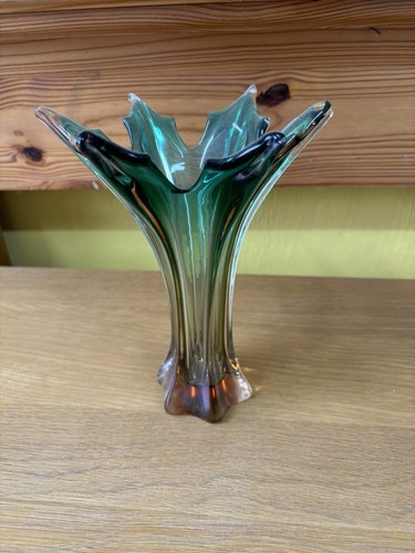Murano style glass - style, vase