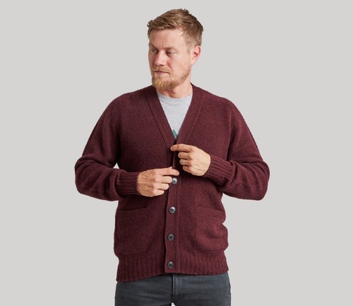 Pure wool cardigan - wool,