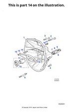 Jaguar Genuine Clutch Lever