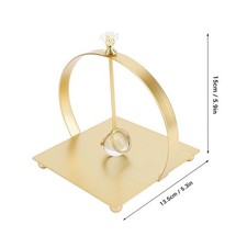 Iron Napkin Holder For Table Tabletop Napkin Dispenser With Center Bar For Home