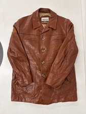 Vintage retro leather - , jacket