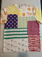 Billionaire Boys Club Men’s Bandana T Shirt Multi Colour XL 100% Cotton Rare