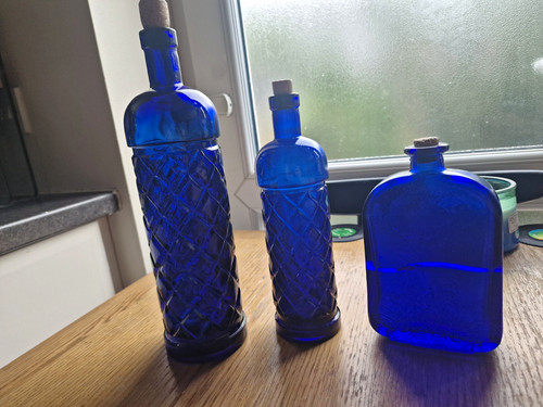 Cobalt blue cork - cobalt,