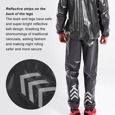 Waterproof Rain Over Pants Rainproof Reflective Trousers for Labor Cycling Sport