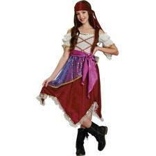 Crystal Ball Cutie Fortune Teller Gypsy Costume Dress Girls Size S 4 - 6 New!