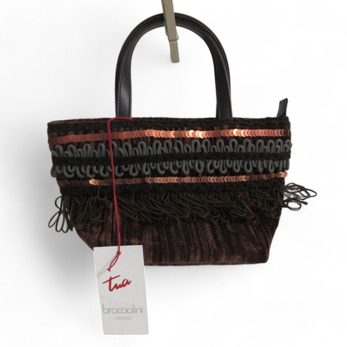 Braccialini handbag brown - handbag,