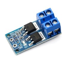 Dual MOSFET Driver 3.3-20V trigger, 15A 400W PCB Module 2 MOS FET Switch PWM