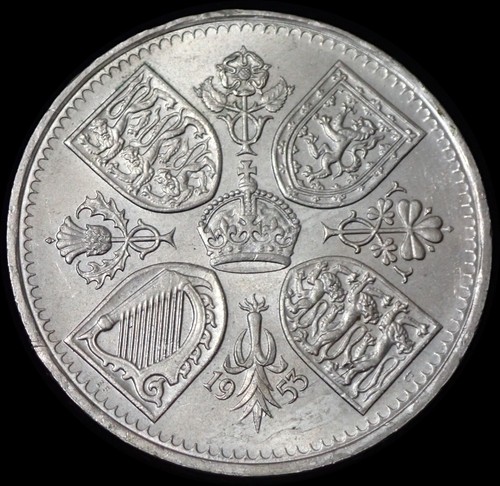 Shillings 1953 elizabeth - shillings,