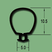 BIGGEST BLACK UPVC BUBBLE WINDOW DOOR RUBBER GASKET DOUBLE GLAZING SEAL R10550 