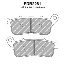 PAIR OF FERODO FDB2281ST Brake