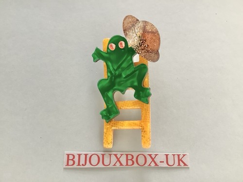 Lea stein vintage frog - frog, and