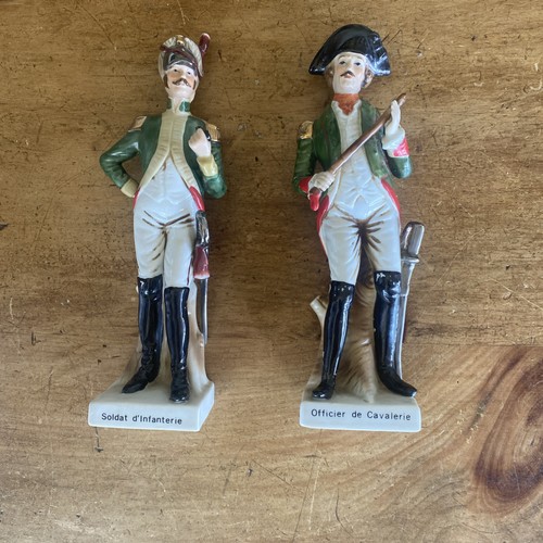 Pair porcelain napoleonic - pair,