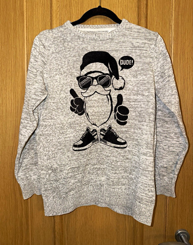 Homestate grey knit crew neck - grey,