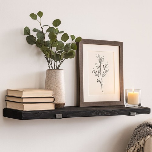 Wooden antique shelf rustic - wooden,