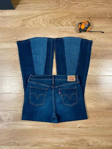 Levi flared blue - flared, jeans