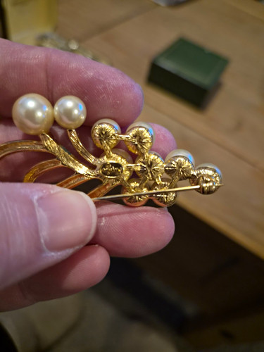 Vintage signed napier gold - vintage,