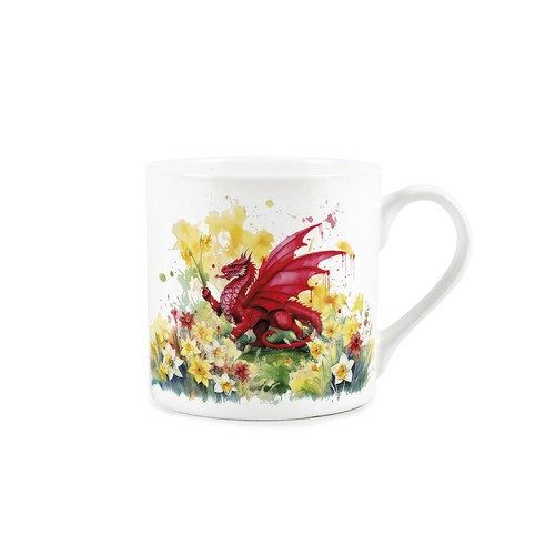 Welsh dragon daffodils bone - daffodils,