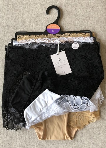 Ladies lace knickers shorts - lace,