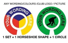 PERSONALISED BOWLS STICKERS 1"