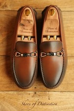 Louis Vuitton LV Brown Leather