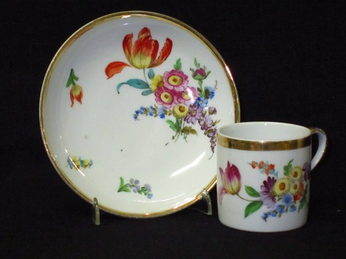 Vintage meissen coffee place - vintage,