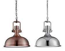 Searchlight 1322 "Industrial / Nautical Pendant Ceiling Light.