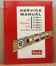 Vintage 1960 Vendo Service