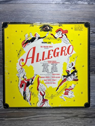 Allegro original cast vinyl - allegro,,