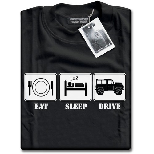 Eat sleep drive land - sleep,