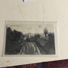 Old Postcard Epping Railway Station