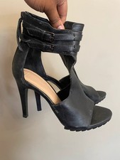 ZARA Open Toe Heels