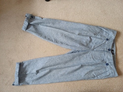 Grey and thin white - and, stripped