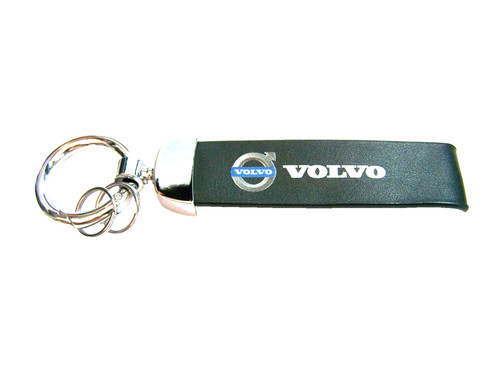 Quality black leather - black, volvo