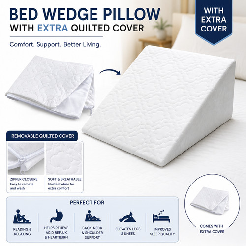Orthopedic bed wedge pillow - orthopedic,