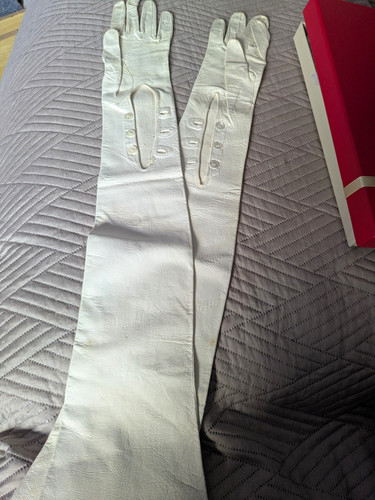Women white leather - white,