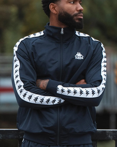 Kappa lyman track top - lyman, navy