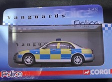 Corgi Vanguards - Rover MG ZT - Police - Limited Edition Boxed