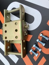 Adjustable Tow Hitch Drop Plate 370mm & Fixings