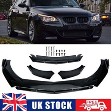 For BMW 5 Series E60 E61 M Sport 2003-2010 Front Bumper Lip Spoiler Splitter BT