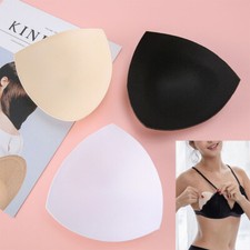 1/2 Pair Removable Foam Insert Breast Bra Pad Top Push Up Bust Bikini Swimwear