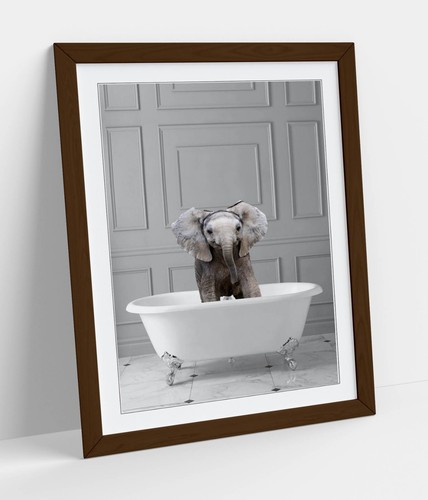 Baby elephant bathtub panel - baby,