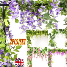2X 7FT Artificial Wisteria