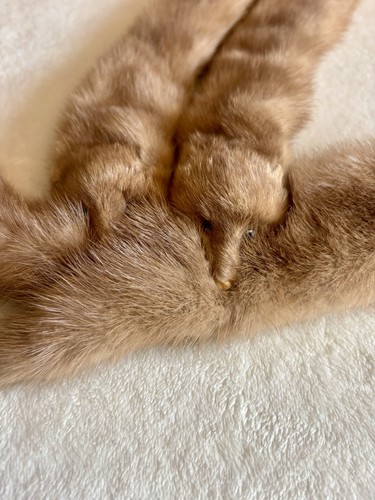 Vintage genuine pelt mink - 3,