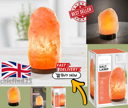 Natural himalayan salt lamp - natural,