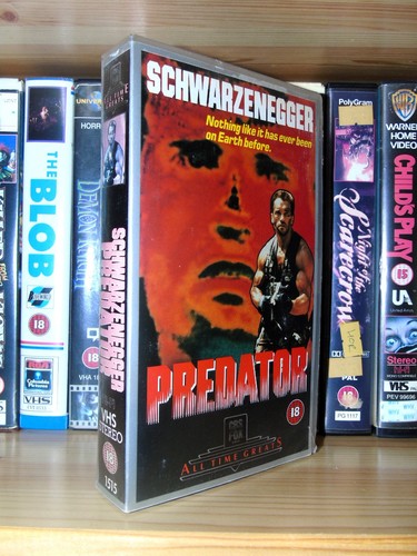 Horror vhs predator arnold - predator,