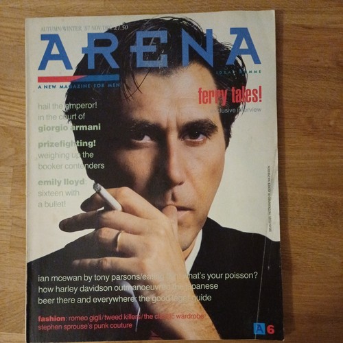 Arena magazine nov 1987 bryan - arena,
