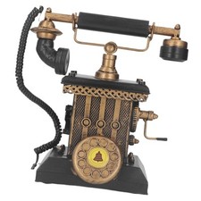 Retro Landline Telephone Model Retro Desk Telephone Decor For Living Room .