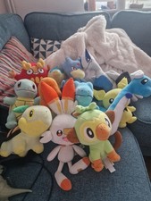 large pokemon plush bundle soft toys