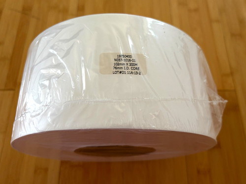 Roll thermal tyvek tag inch - roll,