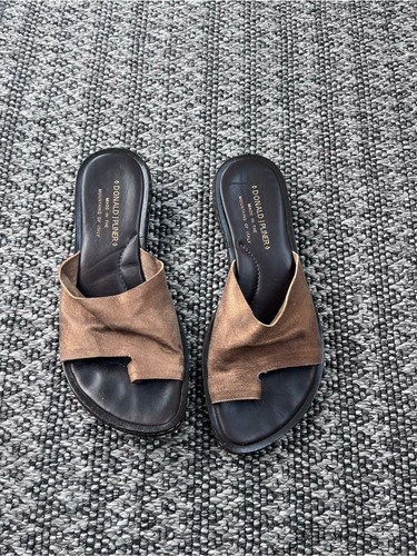 Donald pliner bronze suede - donald,